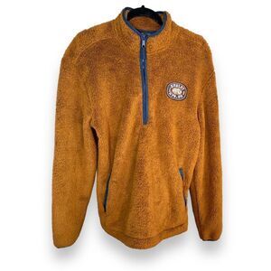 Hurley Teddy Bear Quarter zip Popover NWT